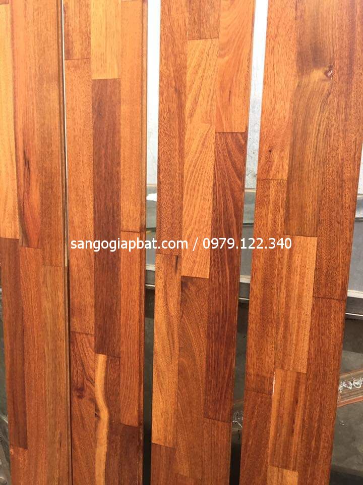 Sàn gỗ Căm Xe ghép Sàn gỗ tự nhiên cao cấp giá rẻ
