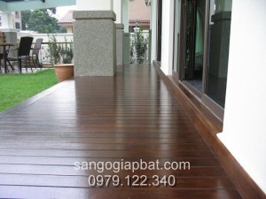 Sàn gỗ Dầu (15x90x750mm)